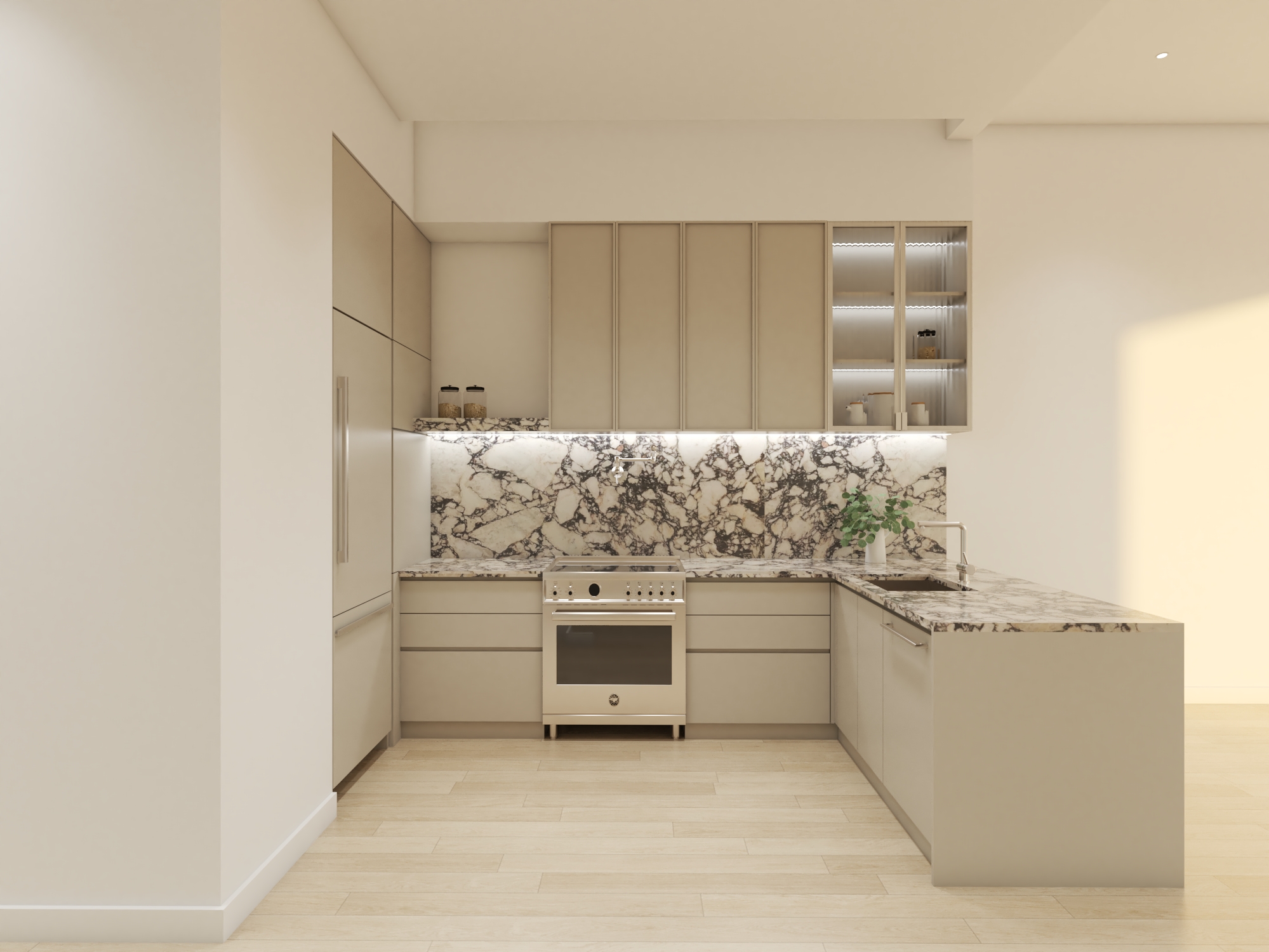 Penthouse kitchen
